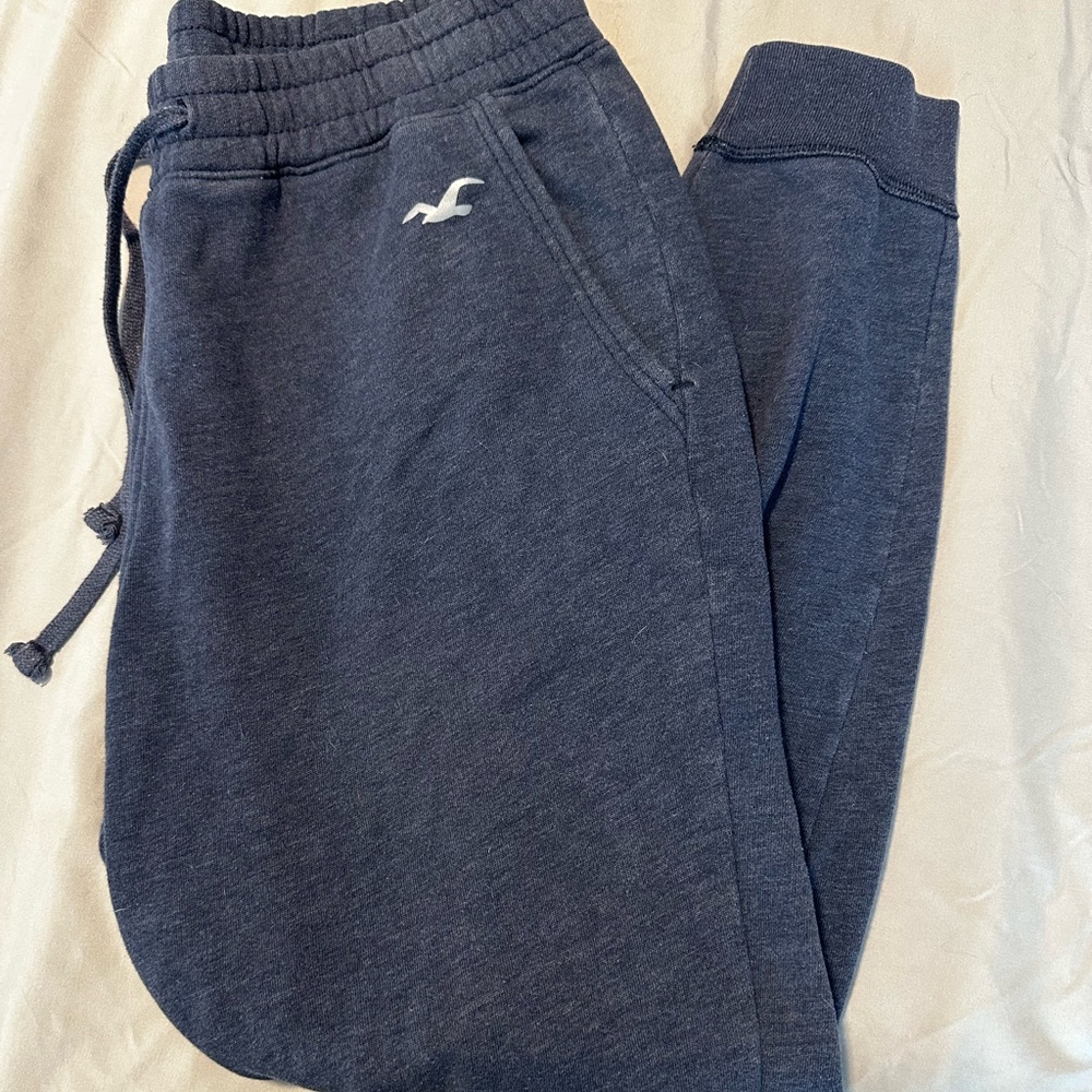 Navy Hollister Sweat Pants